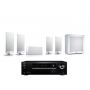 Домашний кинотеатр 5.1 KEF T101 WHITE + AV-ресивер Onkyo TX-SR393 black